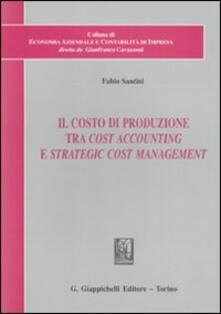 Lascalashepard.it Il costo di produzione tra cost accounting e strategic cost management Image