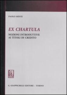 Ex chartula. Nozioni introduttive ai titoli di credito.pdf