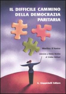 Il difficile cammino della democrazia paritaria.pdf