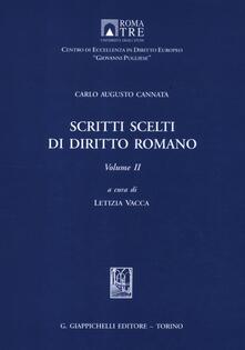 Scritti scelti di diritto romano. Vol. 2.pdf