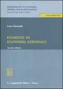 Libro Elementi di economia aziendale Lucia Giovanelli