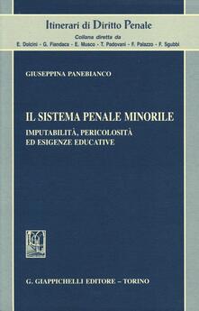 Il sistema penale minorile. Imputabilità, pericolosità ed esigenze educative.pdf