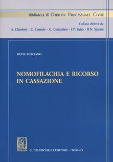 Nomofilachia e ricorso in cassazione.pdf