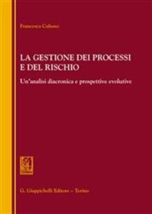 La gestione dei processi e del rischio. Unanalisi diacronica e prospettive evolutive.pdf