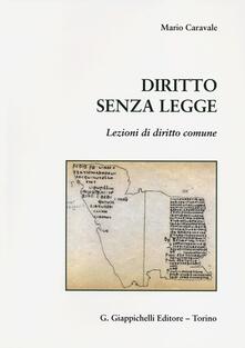 Diritto senza legge. Lezioni di diritto comune.pdf