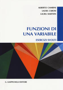 Funzioni di una variabile. Esercizi svolti.pdf