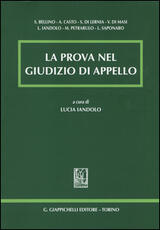 Libro La prova nel giudizio di appello