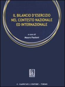Il bilancio desercizio nel contesto nazionale ed internazionale.pdf