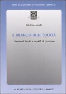 Il bilancio delle società. Lineamenti teorici e modelli di redazione.pdf