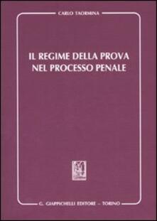Il regime della prova nel processo penale.pdf