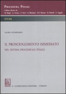 Il proscioglimento immediato nel sistema processuale penale.pdf