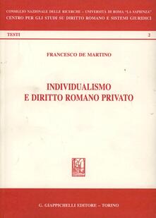 Individualismo e diritto romano privato.pdf