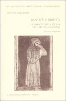 Santità e diritto. Sondaggi nella storia del diritto canonico.pdf