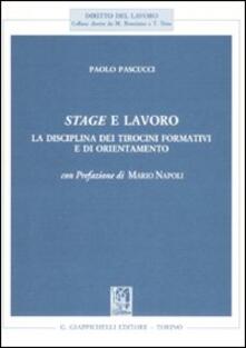 Stage e lavoro. La disciplina dei tirocini formativi e di orientamento.pdf