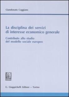 La disciplina dei servizi di interesse economico generale. Contributo allo studio del modello sociale europeo.pdf