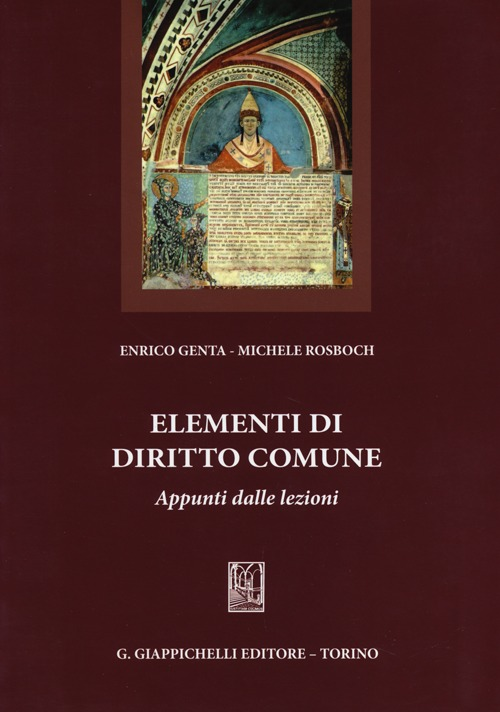 Elementi di diritto comune. Appunti dalle lezioni Scarica PDF EPUB
