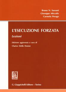 L esecuzione forzata. Lezioni.pdf