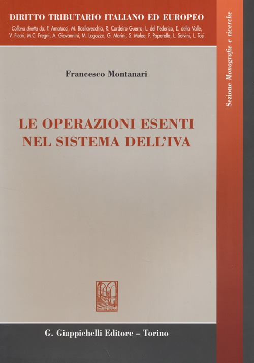 Le operazioni esenti nel sistema dell'IVA Scarica PDF EPUB
