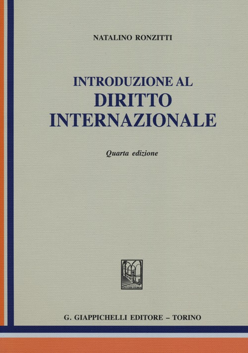 Introduzione al diritto internazionale