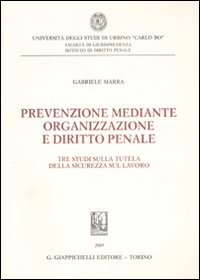 Prevenzione mediante organizzazione e diritto penale. Tre studi sulla tutela della sicurezza sul lavoro