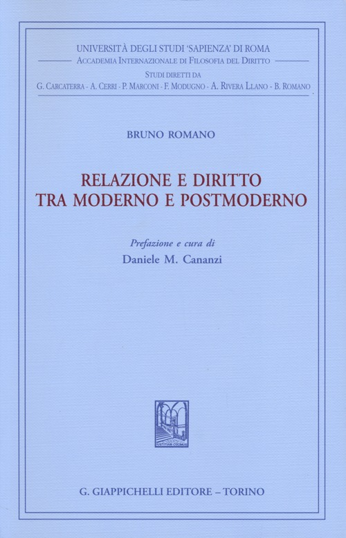 Relazione e diritto tra moderno e postmoderno Scarica PDF EPUB
