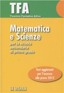 Tirocinio formativo attivo. Matematica e scienze.pdf