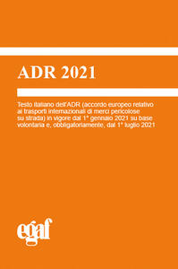 ADR 2021 - Libro - Egaf - Codici | IBS