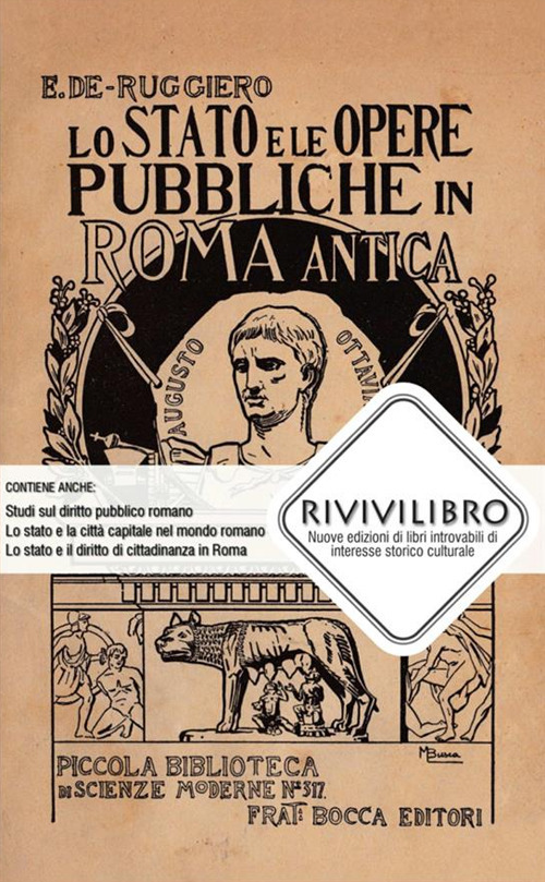 Image of Lo Stato e le opere pubbliche in Roma antica