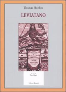 LIBRO LEVIATANO DI HOBBES IN ITALIANO DA SCARICA
