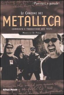 Le canzoni dei Metallica.pdf