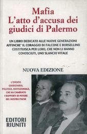 Copertina  Mafia : l'atto d'accusa dei giudici di Palermo