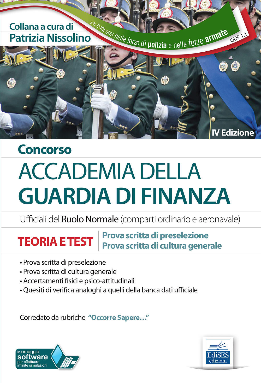 Concorso accademia della Guardia di Finanza. Teoria e test. Prova