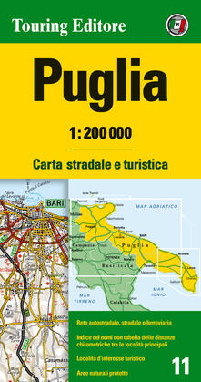 Puglia 1:200.000. Carta stradale e turistica. Ediz. multilingue.pdf