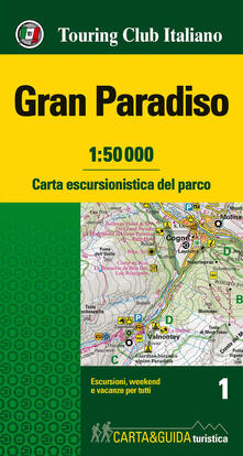 Gran Paradiso 1:50.000. Carta escursionistica del parco. Con Libro: Gran Paradiso. Guida del parco.pdf