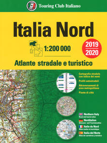 Steamcon.it Atlante stradale Italia Nord 1:200.000. Ediz. multilingue Image