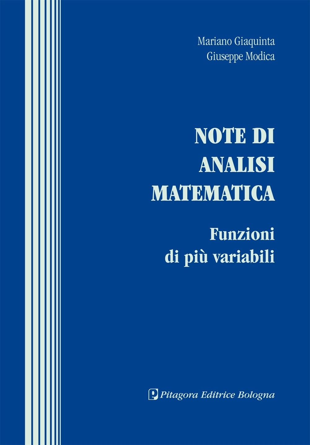 Note di analisi matematica. Funzioni di più variabili Scarica PDF EPUB
