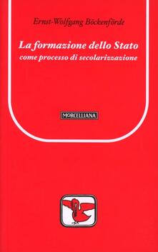 La formazione dello Stato come processo di secolarizzazione.pdf