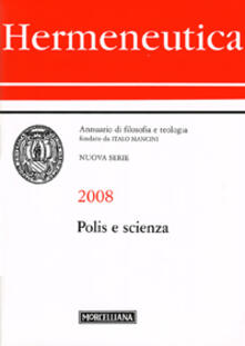 Hermeneutica. Annuario di filosofia e teologia (2008). Polis e scienza.pdf