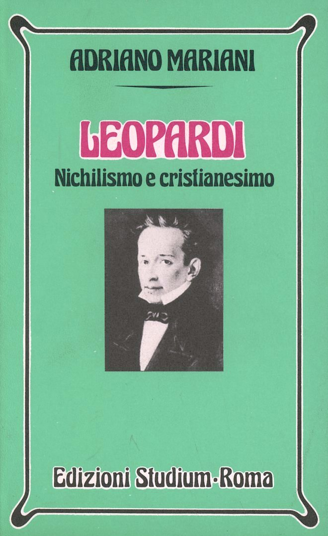 Leopardi. Nichilismo e cristianesimo