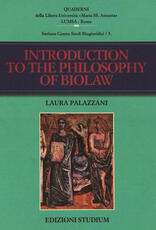 Libro Introuction to the philosophy of biolaw Laura Palazzani