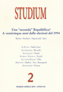 Studium (2019). Vol. 2: «seconda» Repubblica? A venticinque anni dalle elezioni del 1994, Una..pdf