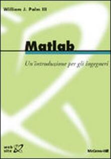 Vitalitart.it Matlab. Un'introduzione per gli ingegneri Image