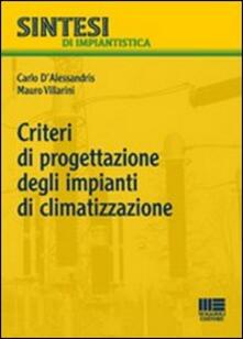 Criteri di progettazione degli impianti di climatizzazione.pdf