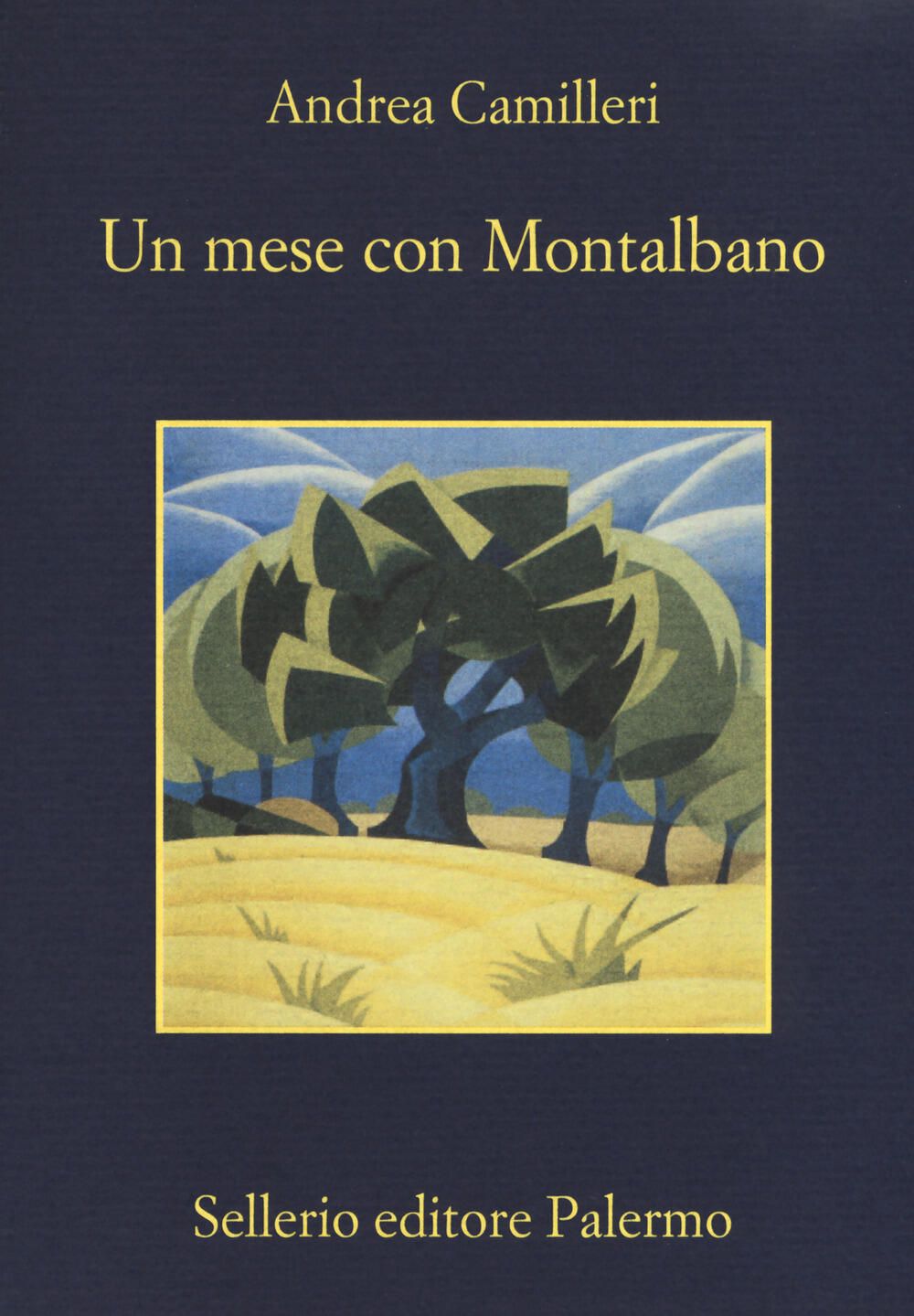 Un mese con Montalbano Andrea Camilleri Libro Sellerio Editore