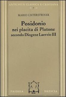 Posidonio nei Placita di Platone secondo Diogene Laerzio III.pdf