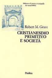 Copertina  Cristianesimo primitivo e società