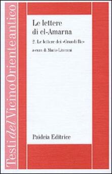 Le lettere di el-Amarna. Vol. 2: Le lettere dei «Grandi re»..pdf