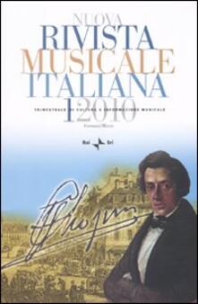 Leggereinsiemeancora.it Nuova rivista musicale italiana (2010). Vol. 1 Image