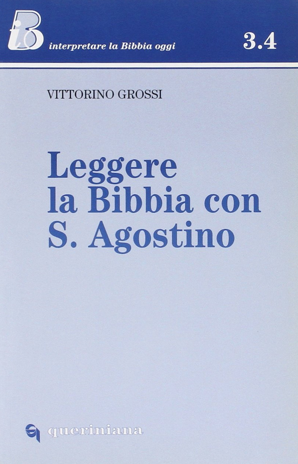 Image of Leggere la Bibbia con s. Agostino
