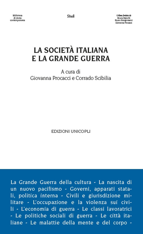 Image of La società italiana e la grande guerra